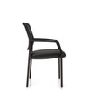Eor OTG3930B Mesh Back Guest Chair, side view