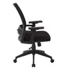 WorkSmart SPX61522-3, Black - Side View