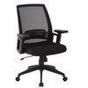 WorkSmart SPX61522-3, Black - Front View