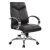 Deluxe Mid Back Black Chair - 8201