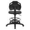 Heavy-Duty Drafting Chair - KH81310TX, back view