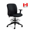 Truform® Medium Back Drafting Stool 5458-6.  Made in Canada