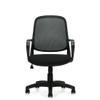 Amira OTG13020 Medium Mesh Back Tilter, Black, front view