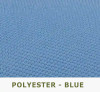 Blaue polyester