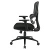 Worksmart Mesh Back Manager's Chair EM98958-3, side view