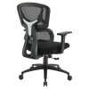 Worksmart Mesh Back Manager's Chair EM98958-3, back view