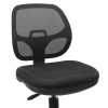 WorkSmart Deluxe Mesh Back Drafting Chair with 18" Diameter Foot Ring, detail