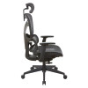WorkSmart Mesh Back Manager's Chair with Headrest, side view