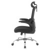 WorkSmart Mesh Back Manager's Chair with Headrest -EM60020CHR-3, side view