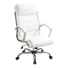 WorkSmart Executive Faux Leather Chair - FL1327C, white