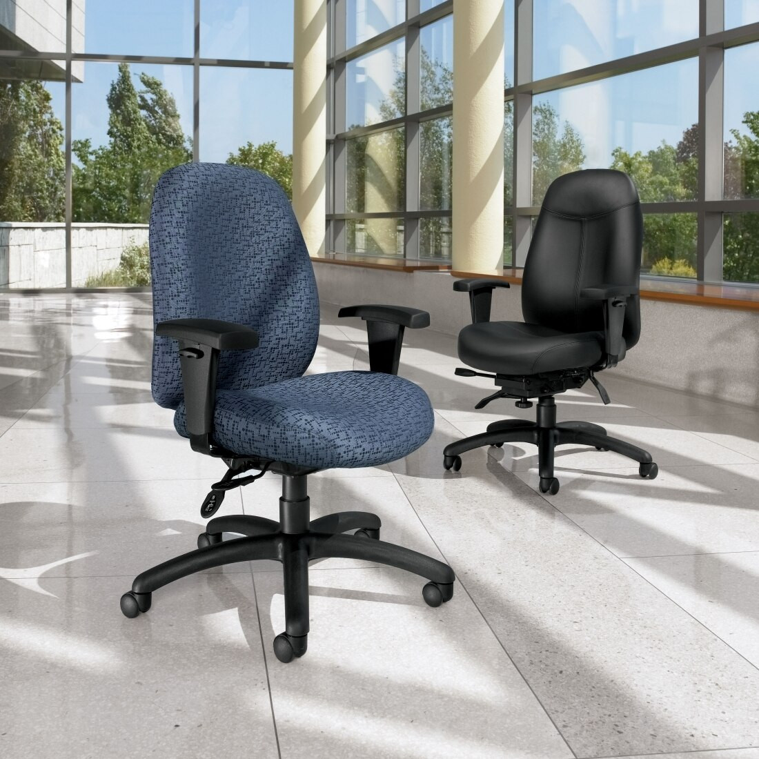Global Granada® Deluxe Medium Back Multi-Tilter 1171-3 Canada