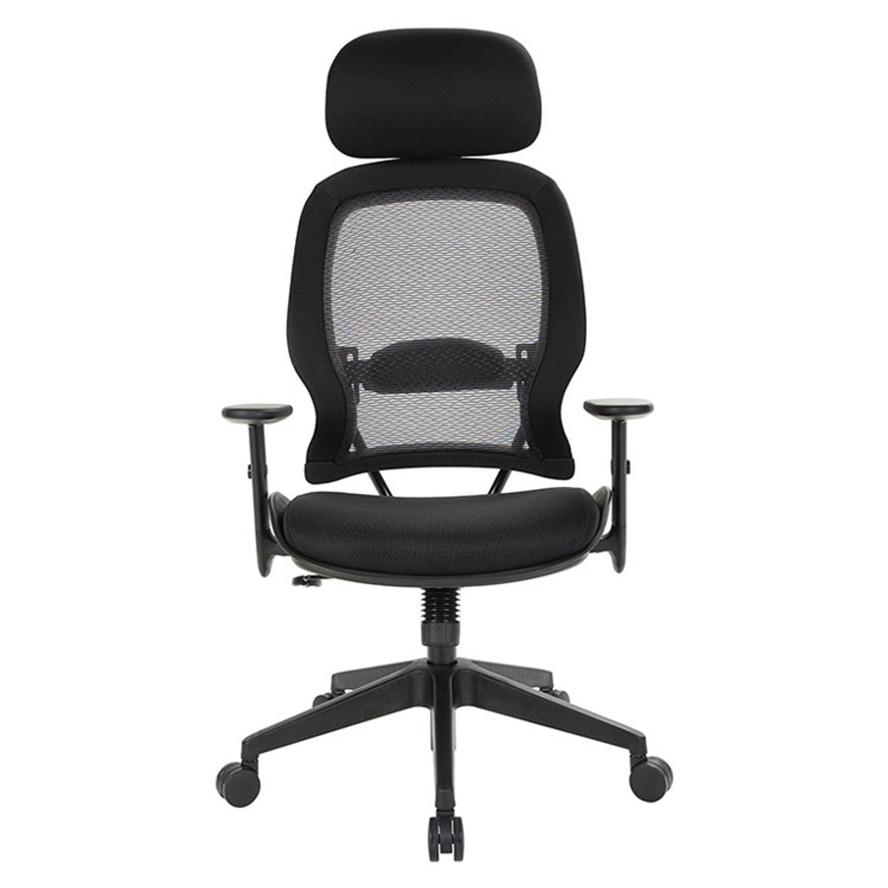Professional AirGrid Back Mesh Seat Chair Adjustable Headrest