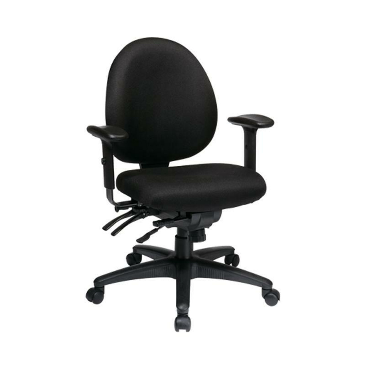 WorkSmart Mid Back Chair with Seat Slide 49897