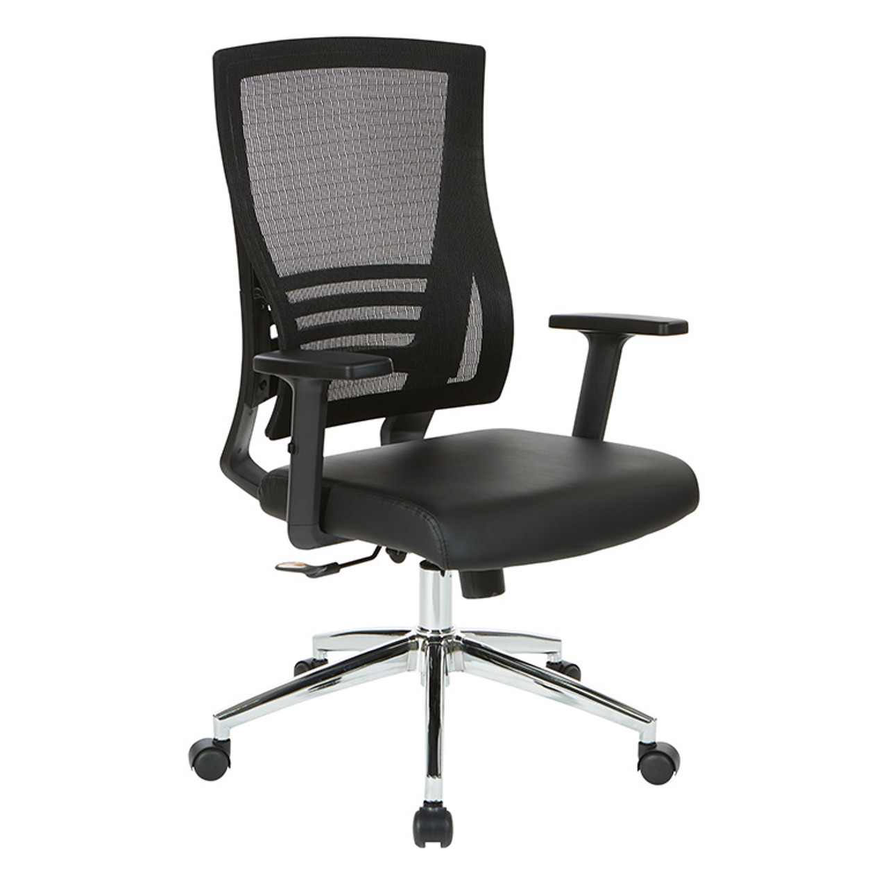 WorkSmart Black Breathable Mesh Back Chair -EM60930C