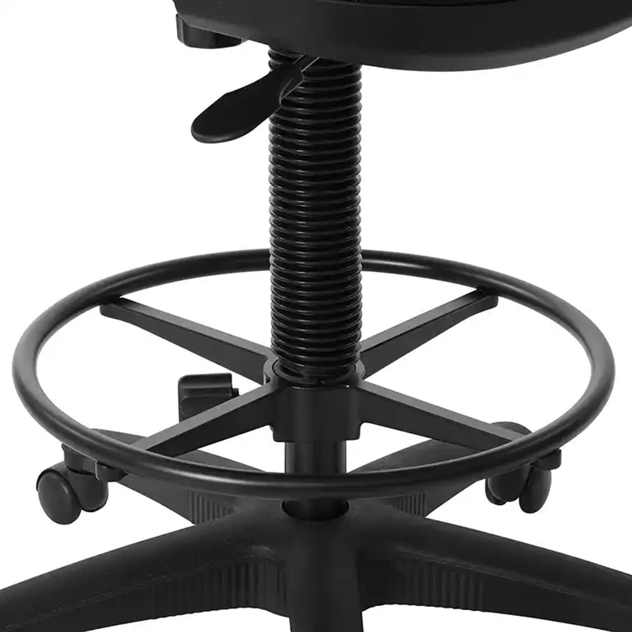 Style SMART WorkSmart Deluxe Mesh Back Drafting Chair with 18