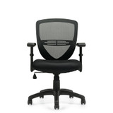 Petra OTG11320B, Mesh Back Tilter, OTG, front view