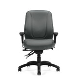 Overtime MVL2756, High Back Luxhide Multi-Tilter, OTG, front view