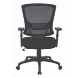 Mesh Back & Seat Locking Tilt Task Chair, front view