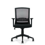 Toma OTG13032 Mesh Back Synchro-Tilter, front view