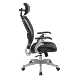 36806 Professional Light AirGrid Back Chair, side view