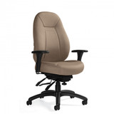 Global ObusForme® Comfort Medium Back Multi-Tilter Petite - 1241P-3 - Black 