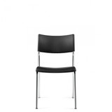 Dori 2 Armless Stacking Chair, front view