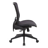 Space Seating Dark Air Grid® Seat and Back Manager's Chair - 515-77N1F2, Profile Space Seating Dark Air Grid® Seat and Back Manager's Chair - 515-77N1F2, Profile