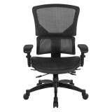 Big & Tall Vertical Matrix Seat and Back Manager's Chair 639-T11763, front view Big & Tall Vertical Matrix Seat and Back Manager's Chair 639-T11763, front view