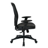 Professional Breathable Mesh Back Chair - 2400E, side view