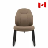 ObusForme® Comfort Armless Chair, Sled Base - 1246