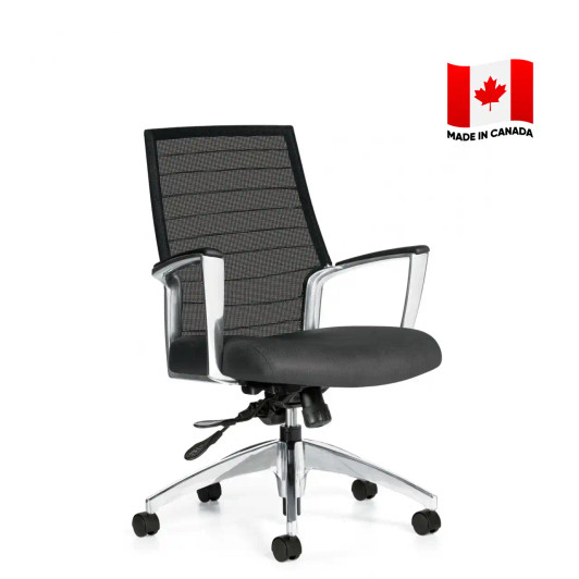 Global Accord™ Mesh Medium Back Tilter -2677-4.  Made in Canada