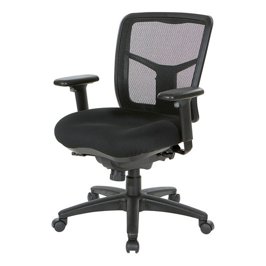 ProGrid® Back Mid Back Managers Chair. Angle View