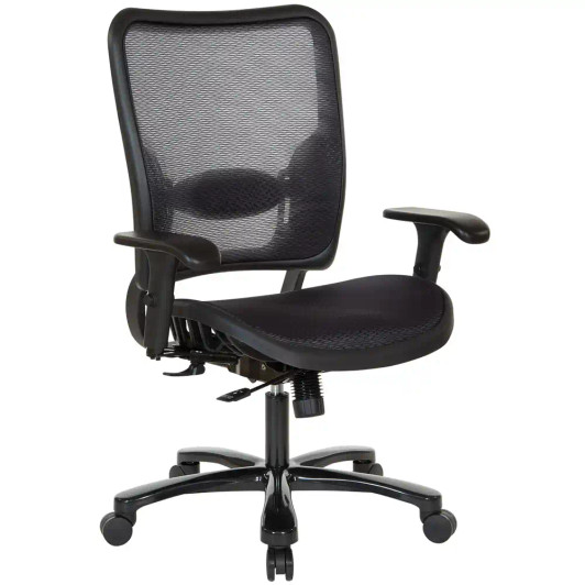 Big & Tall Mesh Office Chair - 75-77A753, front view