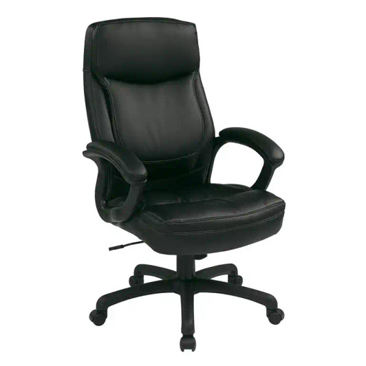 WorkSmart Executive High Back Bonded Leather Chair - EC6583-EC3 WorkSmart Executive High Back Bonded Leather Chair - EC6583-EC3