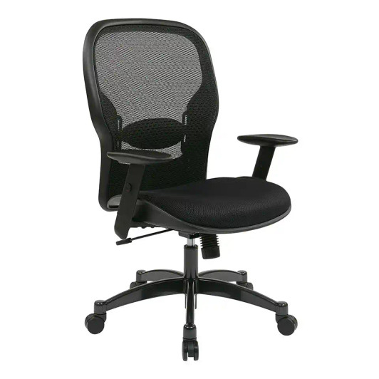 Space Seating Professional Black Breathable Mesh Back Chair - 2300 Space Seating Professional Black Breathable Mesh Back Chair - 2300
