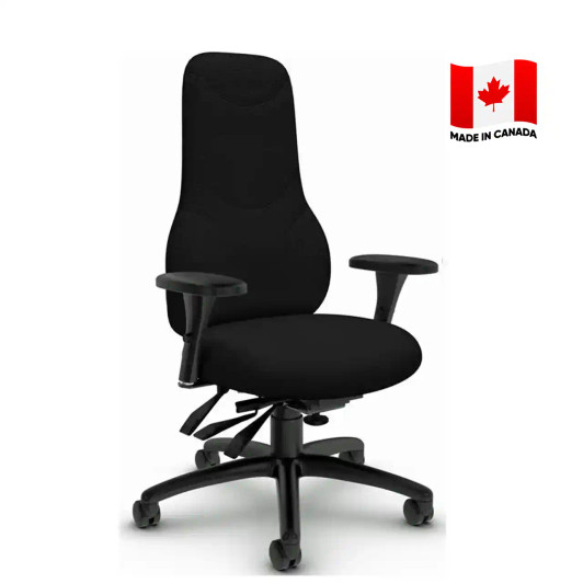 Tritek Ergo Select Extended High Back -7472-3.  Made in Canada