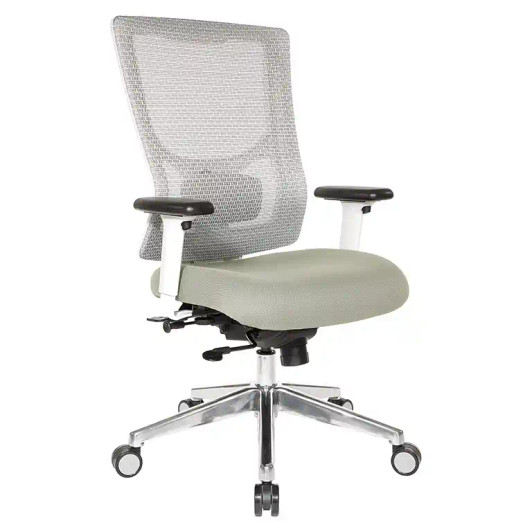 ProGrid® White Mesh High Back Chair - 95672-5882