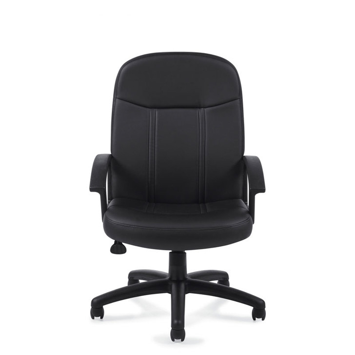 Altona OTG11616B, High Back Leather Tilter, OTG, front view