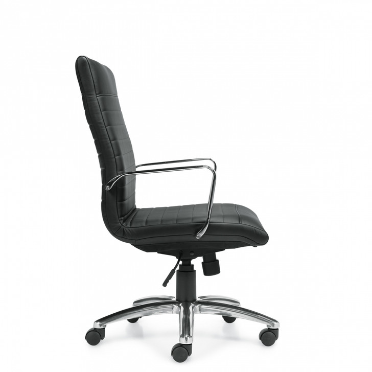 Ultra MVL11730, High Back Tilter with Arms, OTG, side view