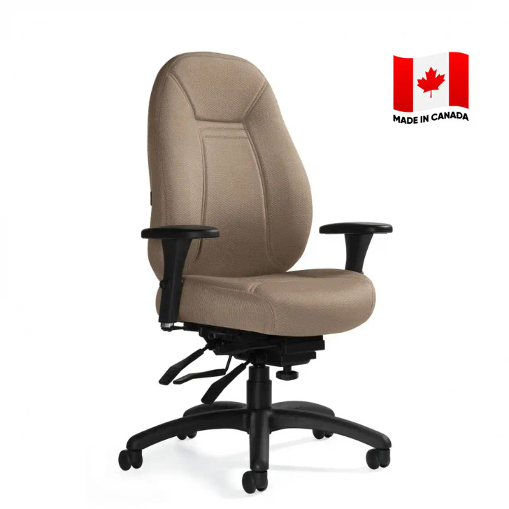 ObusForme® Comfort Medium Back Multi-Tilter - 1241-3 - Colour.  Made in Canada