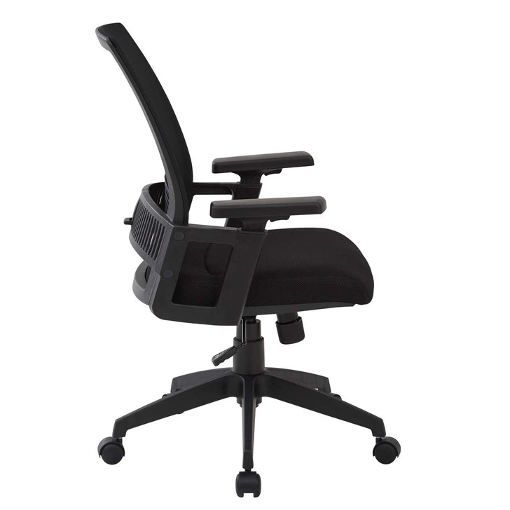 WorkSmart SPX61522-3, Black - Side View