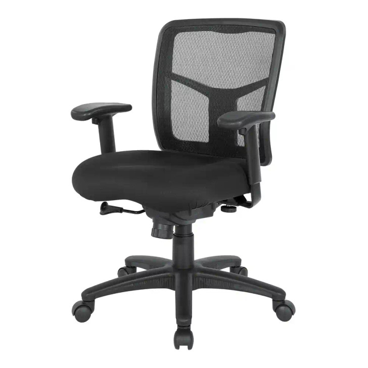 ProGrid - Mesh Back Manager's Chair - 92553-30, Right angle side view
