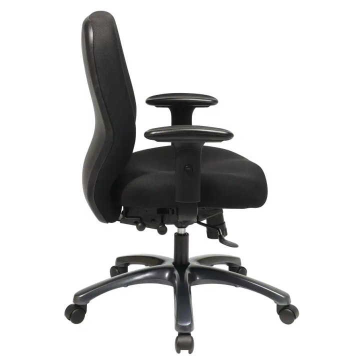 Proline II 24 Hour Ergonomic Chair with 2-To-1 Synchro Tilt 54666-231, side view