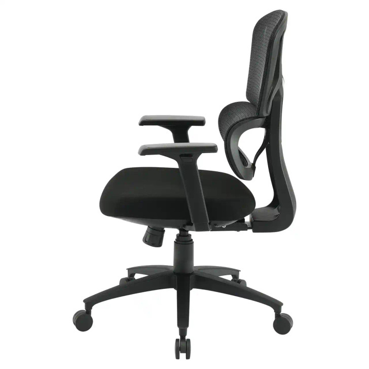 Worksmart Mesh Back Manager's Chair EM98958-3, side view