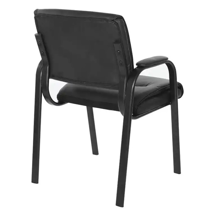 WorkSmart Visitor's Chair - FL10274-U6, Black, back view