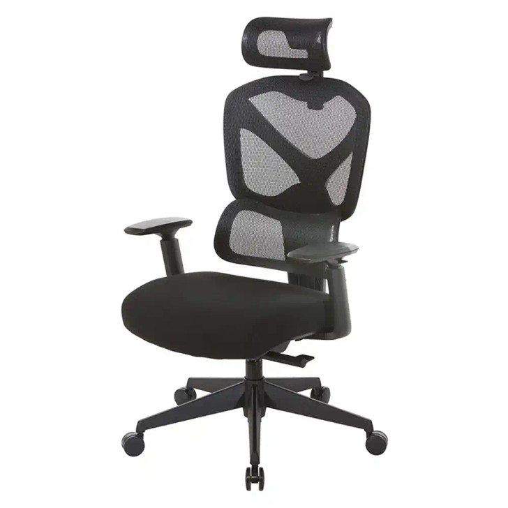 Proline II Mesh Back Manager's Chair with Headrest- 71142HR-3, back left view