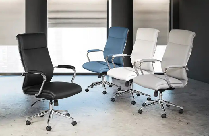 High Back Manager's Chair - 920350C-R107 Black, colors