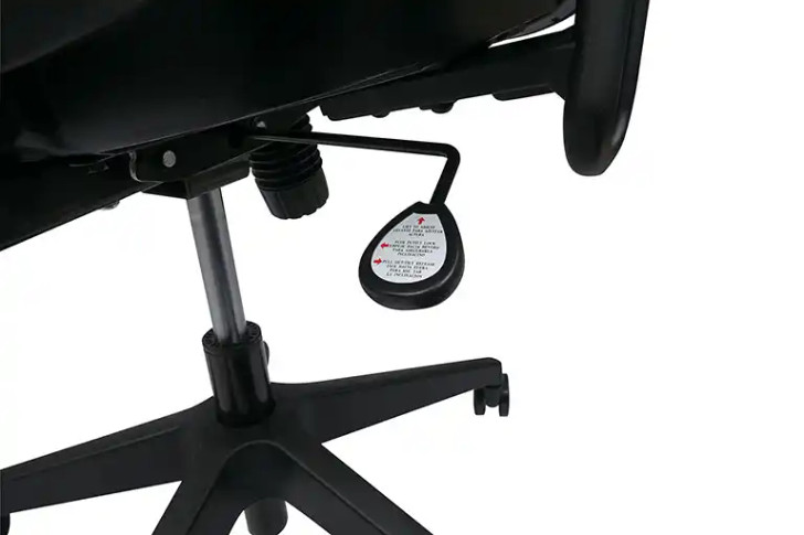 Space Seating Black AirGrid Seat and Back Deluxe Task Chair, detail