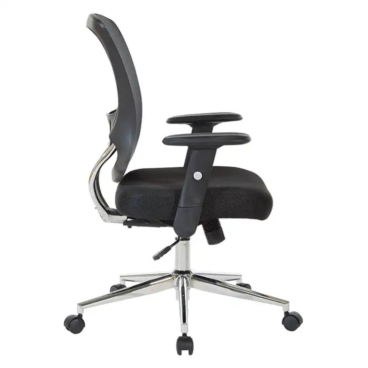 Mesh Back & Seat Locking Tilt Task Chair - EM91027C-3, right side view