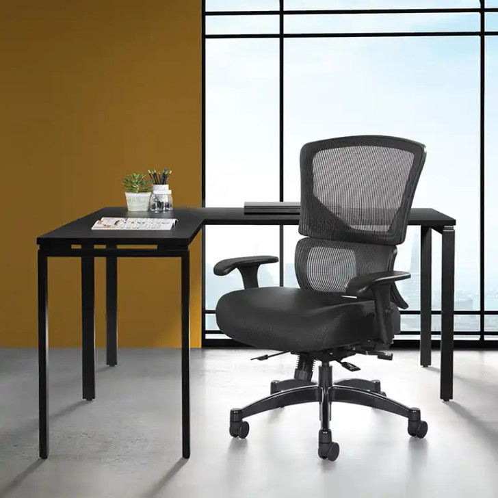 Space Seating Big & Tall Vertical Matrix Back Manager's Chair 639-3T1763, office